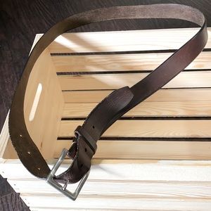 Men’s Brown Leather Belt